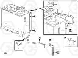 76288 Hydraulic fluid tank, ventilation L150E S/N 6005 - 7549 S/N 63001 - 63085, Volvo Construction Equipment