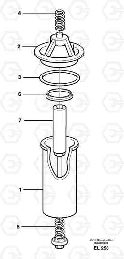 71032 Hydraulic fluid filter L150E S/N 6005 - 7549 S/N 63001 - 63085, Volvo Construction Equipment