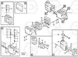 101345 Relief valve. L110E S/N 1002 - 2165 SWE, 60001- USA,70201-70257BRA, Volvo Construction Equipment