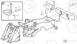 61867 Rear hitch and counterweight L150E S/N 6005 - 7549 S/N 63001 - 63085, Volvo Construction Equipment