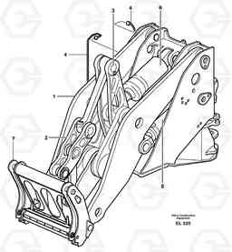 58830 Loading unit L150E S/N 6005 - 7549 S/N 63001 - 63085, Volvo Construction Equipment