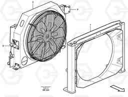 16416 Fan drive L180E S/N 5004 - 7398 S/N 62501 - 62543 USA, Volvo Construction Equipment