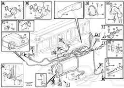 90582 Cable harness, engine ECU L180E HIGH-LIFT S/N 5004 - 7398, Volvo Construction Equipment