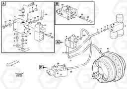 3085 Parking brake L180E S/N 5004 - 7398 S/N 62501 - 62543 USA, Volvo Construction Equipment