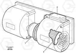 35344 Fan L180E S/N 5004 - 7398 S/N 62501 - 62543 USA, Volvo Construction Equipment