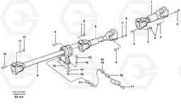 48555 Propeller shafts with fitting parts L180E HIGH-LIFT S/N 5004 - 7398, Volvo Construction Equipment