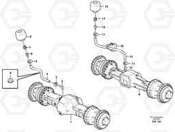 84998 Venting, planet shafts L180E HIGH-LIFT S/N 5004 - 7398, Volvo Construction Equipment