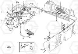 21422 Cable harnesses, instrument panel L110E S/N 1002 - 2165 SWE, 60001- USA,70201-70257BRA, Volvo Construction Equipment