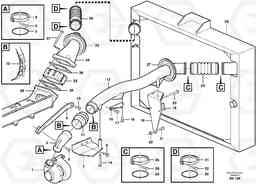 61416 Intercooler L180E HIGH-LIFT S/N 5004 - 7398, Volvo Construction Equipment