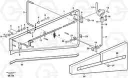 83438 Side hatches L180E HIGH-LIFT S/N 5004 - 7398, Volvo Construction Equipment