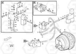 6063 Parking brake L180E HIGH-LIFT S/N 5004 - 7398, Volvo Construction Equipment