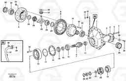 70863 Final drive, rear L180E HIGH-LIFT S/N 5004 - 7398, Volvo Construction Equipment