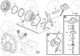 39871 Differential lock L180E HIGH-LIFT S/N 5004 - 7398, Volvo Construction Equipment