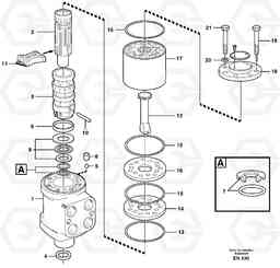 35370 Steering unit L180E HIGH-LIFT S/N 5004 - 7398, Volvo Construction Equipment