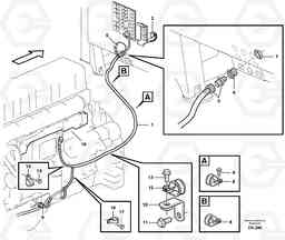 60273 Cable harness, electricaldistrib. unit - engine E-ECU L180E HIGH-LIFT S/N 5004 - 7398, Volvo Construction Equipment