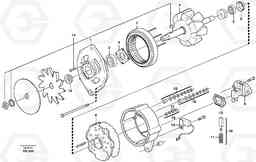 55234 Alternator, 80A. L180E HIGH-LIFT S/N 5004 - 7398, Volvo Construction Equipment