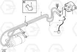 60272 Cable harness, alternator L180E HIGH-LIFT S/N 5004 - 7398, Volvo Construction Equipment