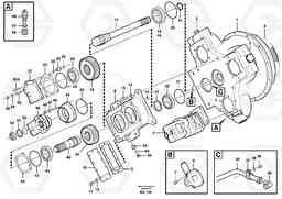 35014 Torque converter, Power take-off L330E, Volvo Construction Equipment