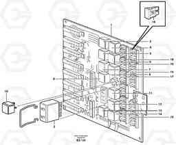 61462 Circuit board L330E, Volvo Construction Equipment