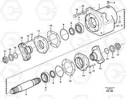 12931 Support bearing L330E, Volvo Construction Equipment