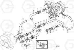 77662 Transmission: Suction- and return pipes L330E, Volvo Construction Equipment