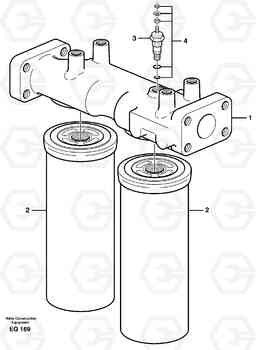 12919 Transmission filter L330E, Volvo Construction Equipment