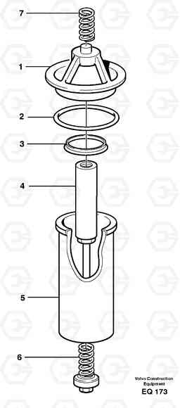 71715 Hydraulic fluid filter L330E, Volvo Construction Equipment