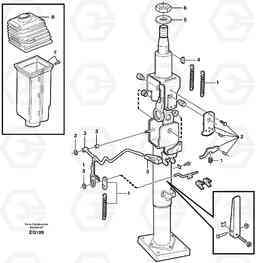 38802 Adjustable steering wheel. L330E, Volvo Construction Equipment