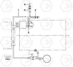 7408 Electrical system EW70VV TYPE 262, Volvo Construction Equipment