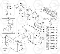 100819 Electrical equipment EC70 TYPE 233, Volvo Construction Equipment