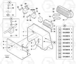 102723 Electrical equipment EW70VV TYPE 262, Volvo Construction Equipment