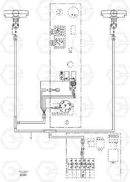 6458 Electrical system ( front headlight ) EC50VV TYPE 247, Volvo Construction Equipment