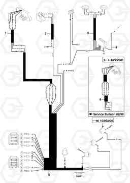 8694 Electrical system / cab EC50 TYPE 247, Volvo Construction Equipment