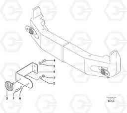 3259 Rear signal light EC70VV TYPE 233, Volvo Construction Equipment