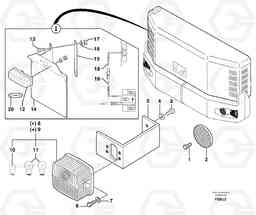 49793 Rear signal light EW70VV TYPE 262, Volvo Construction Equipment