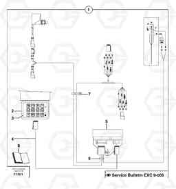 1923 coded keypad ( anti-start ) / with Puma EC70 TYPE 233, Volvo Construction Equipment