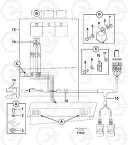 3266 Electrical system / articulated boom EC70VV TYPE 233, Volvo Construction Equipment