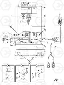 31038 Electrical system / steering reversing EW50VV TYPE 256, Volvo Construction Equipment