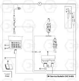 3267 coded keypad ( anti-start ) / with Puma EC70VV TYPE 233, Volvo Construction Equipment