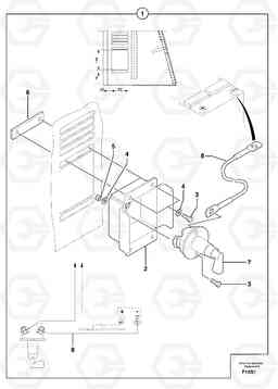 102732 Battery cut-out EW50 TYPE 256, Volvo Construction Equipment