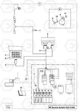 7127 Coded keypad ( anti-start ) / without Puma EC50VV TYPE 247, Volvo Construction Equipment