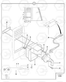 94153 Battery cut-out EC50 TYPE 247, Volvo Construction Equipment