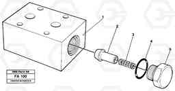 34654 Anticavitation valve EC230B ?KERMAN ?KERMAN EC230B, Volvo Construction Equipment