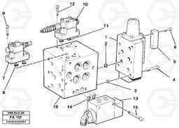 3576 Slew valve assembly Valves EC230B ?KERMAN ?KERMAN EC230B, Volvo Construction Equipment