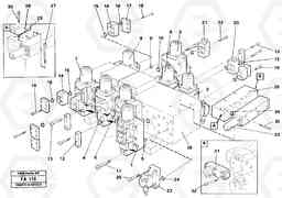 3556 Main valve block, valves EC230B ?KERMAN ?KERMAN EC230B, Volvo Construction Equipment