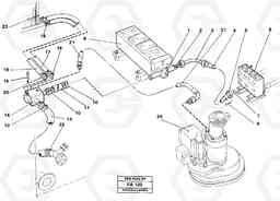 27055 Hydraulic system, return lines EC230B ?KERMAN ?KERMAN EC230B, Volvo Construction Equipment