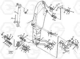26899 Backhoe dipper arm 2.80m EC230B ?KERMAN ?KERMAN EC230B, Volvo Construction Equipment