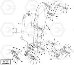 64187 Backhoe dipper arm 3.35m EC230B ?KERMAN ?KERMAN EC230B, Volvo Construction Equipment
