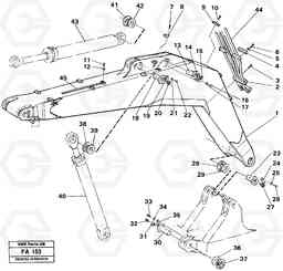 26893 Backhoe boom 5.70m EC230B ?KERMAN ?KERMAN EC230B, Volvo Construction Equipment