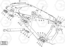 26895 Front shovel equipment Boom EC230B ?KERMAN ?KERMAN EC230B, Volvo Construction Equipment